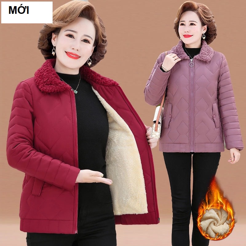 (Order) Áo khoác trung niên cổ vuông kéo khóa | BigBuy360 - bigbuy360.vn