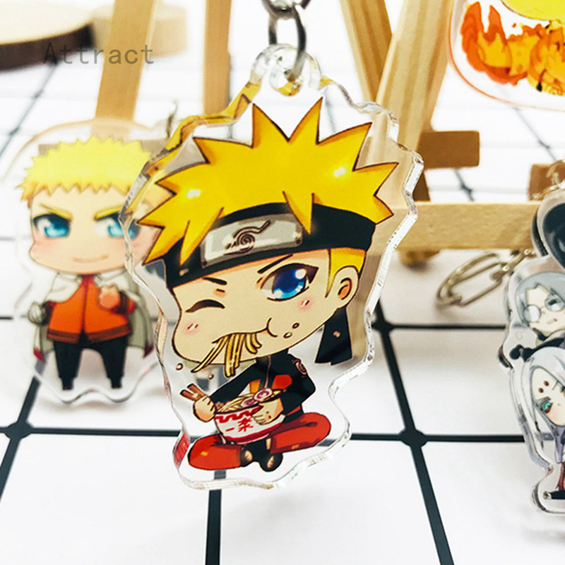 Attract Móc khóa bằng nhựa hình Naruto HD