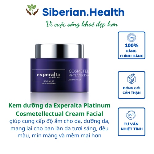 [ 413494 ] Kem dưỡng da Experalta Platinum Cosmetellectual Cream Facial - 50 ml/hộp