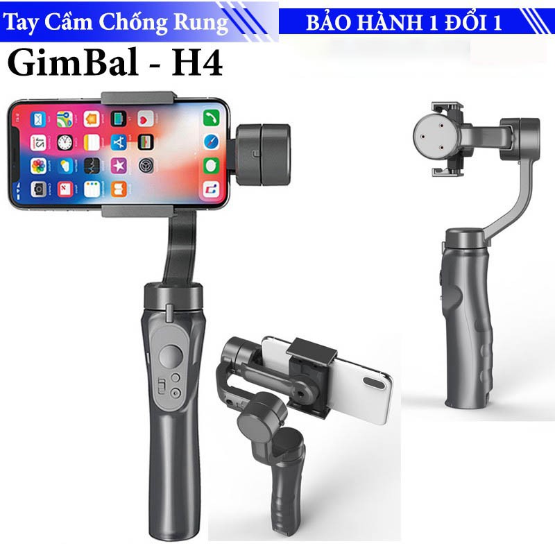 Hot trend Tay Cầm Chống Rung Điện Tử Gimbal L08 Có Bluetooth - Gậy Chống Rung Điện Thoại- Có Chân Đỡ Tự Đứng