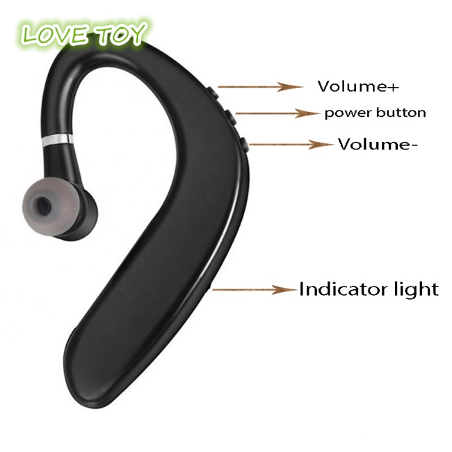 Tai Nghe Nkodok S109 Bluetooth Không Dây Nhét Tai Chống Ồn Có Micro Tiện Dụng