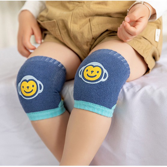 Tất bảo vệ đầu gối tập bò tập đi cho bé luvamo TA14