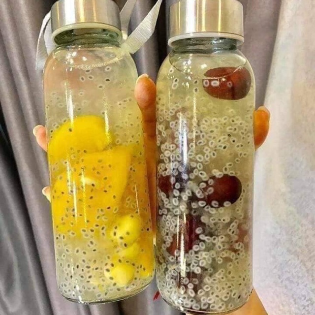 bình đựng nước thuỷ tinh (sỉ 10k)