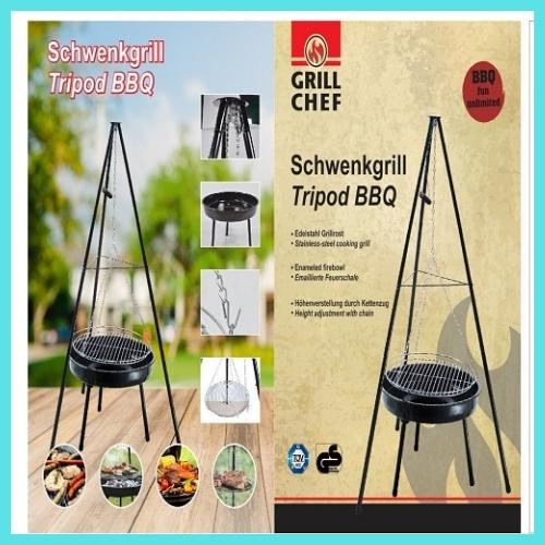 Bếp nướng dã ngoại ngoài trời, sân vườn, BBQ, Camping nhập khẩu Đức