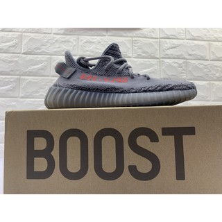 FULL BOX giày sneaker yz350 xám đá
