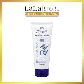 Sữa rửa Mặt Hatomugi Ý Dĩ làm sáng da Cleansing & Facial Washing 130g