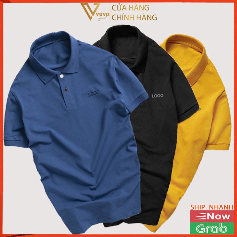 Áo Thun Nam Polo Trơn Vải Cá Sấu Cotton Cao Cấp Ngắn Tay Cực Sang Trọng CENTE | BigBuy360 - bigbuy360.vn