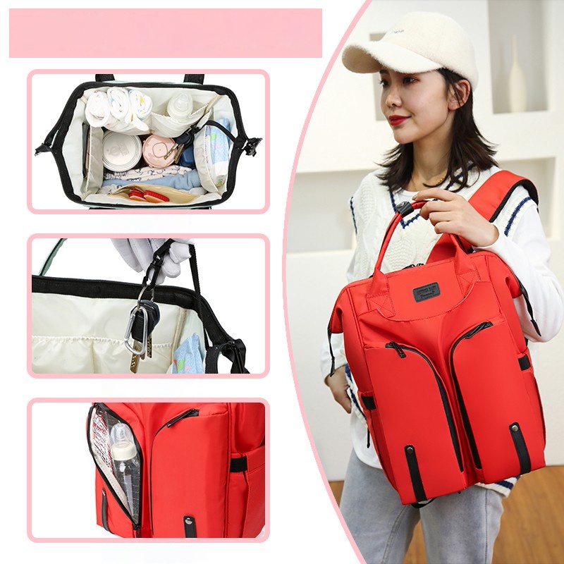 Túi Đựng Đồ Đa Năng Sức Chứa Lớn Kiểu Mới Dùng Cho Mẹ Bỉm Sữa