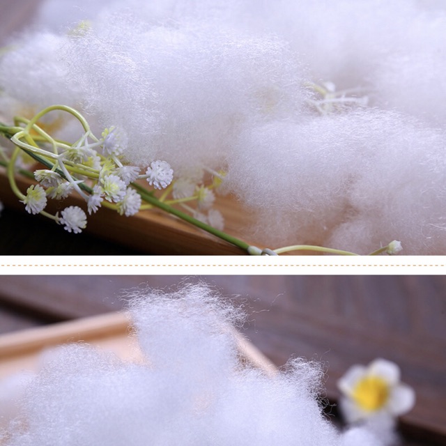 🌸🌸🌸BÔNG GÒN NHỒI GỐI, THÚ HANDMADE Túi 50g
