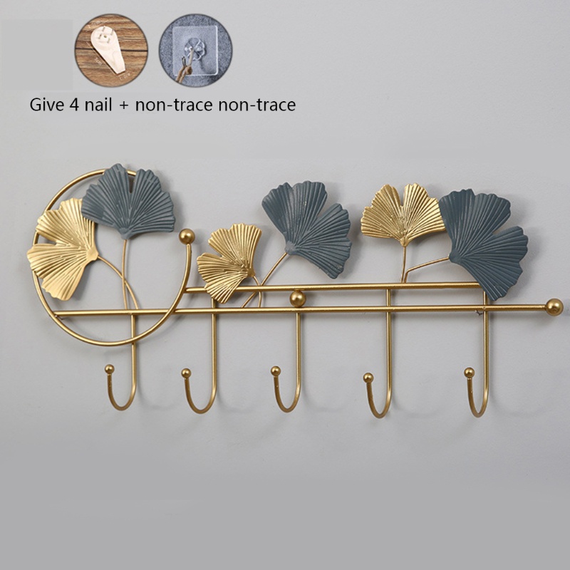 Nerv Móc Treo Cửa Hình Lá Ginkgo Tinh Tế Cho Phòng Khách / Phòng Ngủ / Ban Công