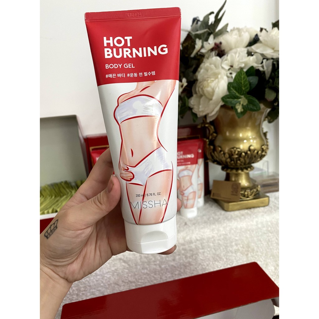 Gel Tan Mỡ Missha Hot Burning Body Gel 200ml