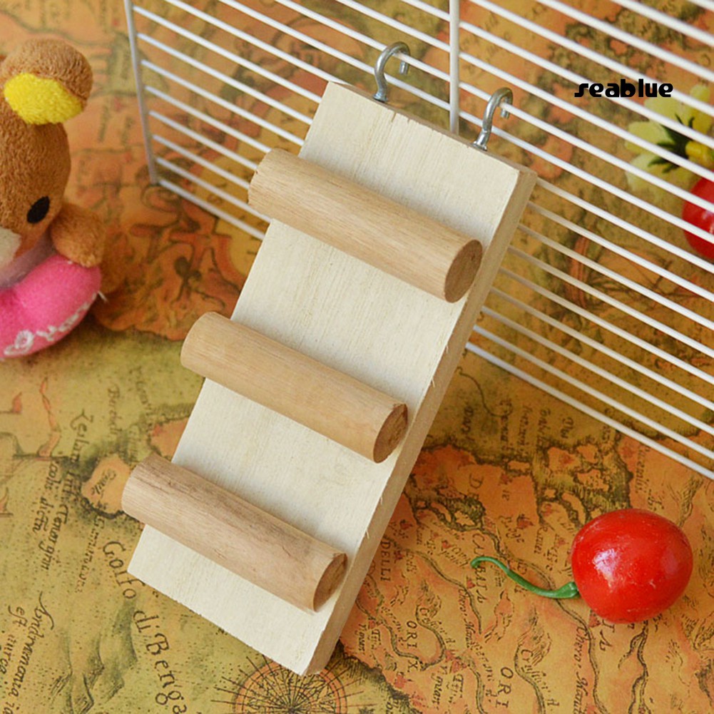 Cầu Thang Đồ Chơi Làm Từ Gỗ Cho Chuột Hamster Thiết Kế Sáng Tạo