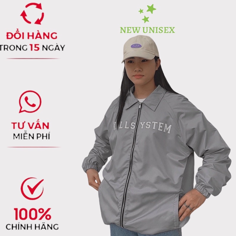 Áo Khoác Dù Nam Nữ Dây Kéo - Áo Khoác Bomber Siêu Hot Giá Rẻ TP [NewUnisex]