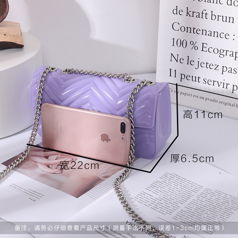 Túi silicon loại 1 Rosabell sang chảnh vừa đeo chéo vừa đeo bên chống nước