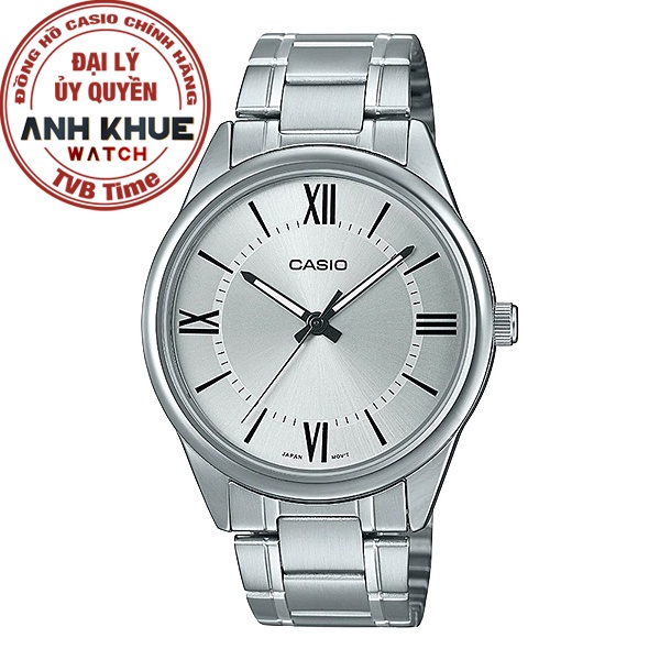 Đồng hồ nam dây kim loại Casio chính hãng Anh Khuê MTP-V005D-7B5UDF