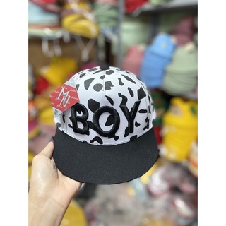 [ BÉ 2 - 8 TUỔI ] NÓN HIPHOP DA BOY CHO BÉ TRAI SIÊU NGẦU