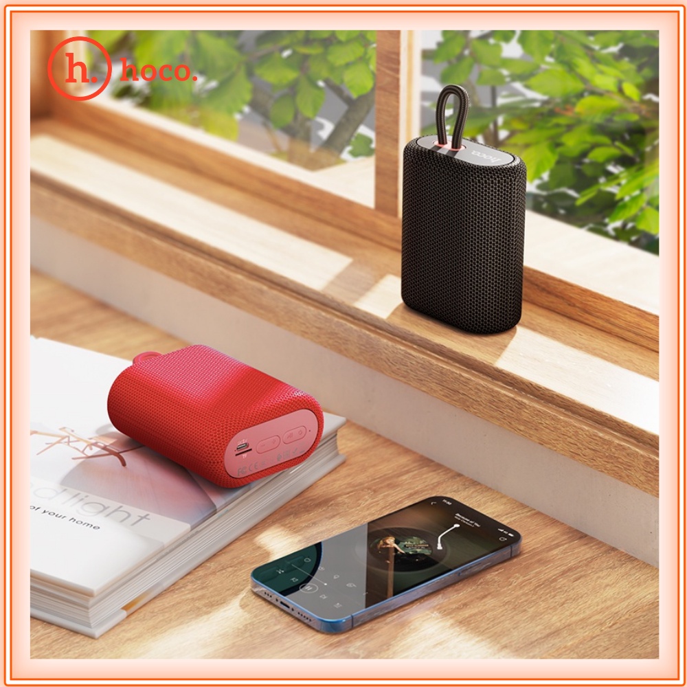Loa Bluetooth Wireless V5.0 Chính Hãng Hoco BS47 - Loa Di Động Mini Chống Nước IPX5, Hỗ trợ thẻ nhớ USB - Bảo Hành 1 Năm