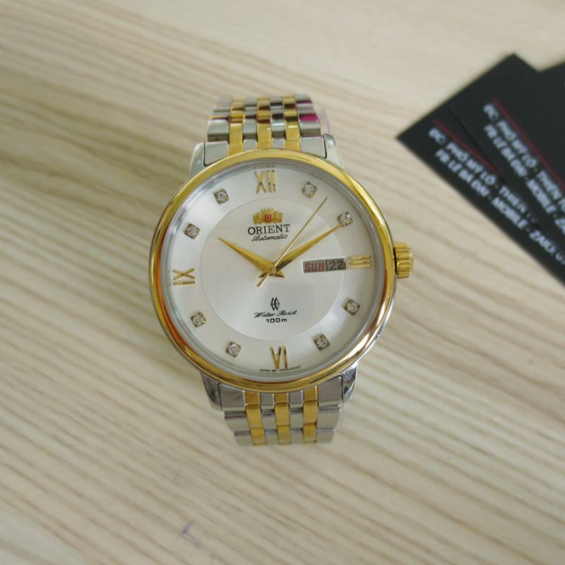 Đồng hồ cơ nam ORIENT nhật bãi xịn Japan - máy cơ tự động lên cót khi đeo