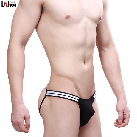 [free ship 50k + che tên đơn hàng] quần lót nam, quần lót dây thun cotton cao cấp jocktrap nam in chữ uhot