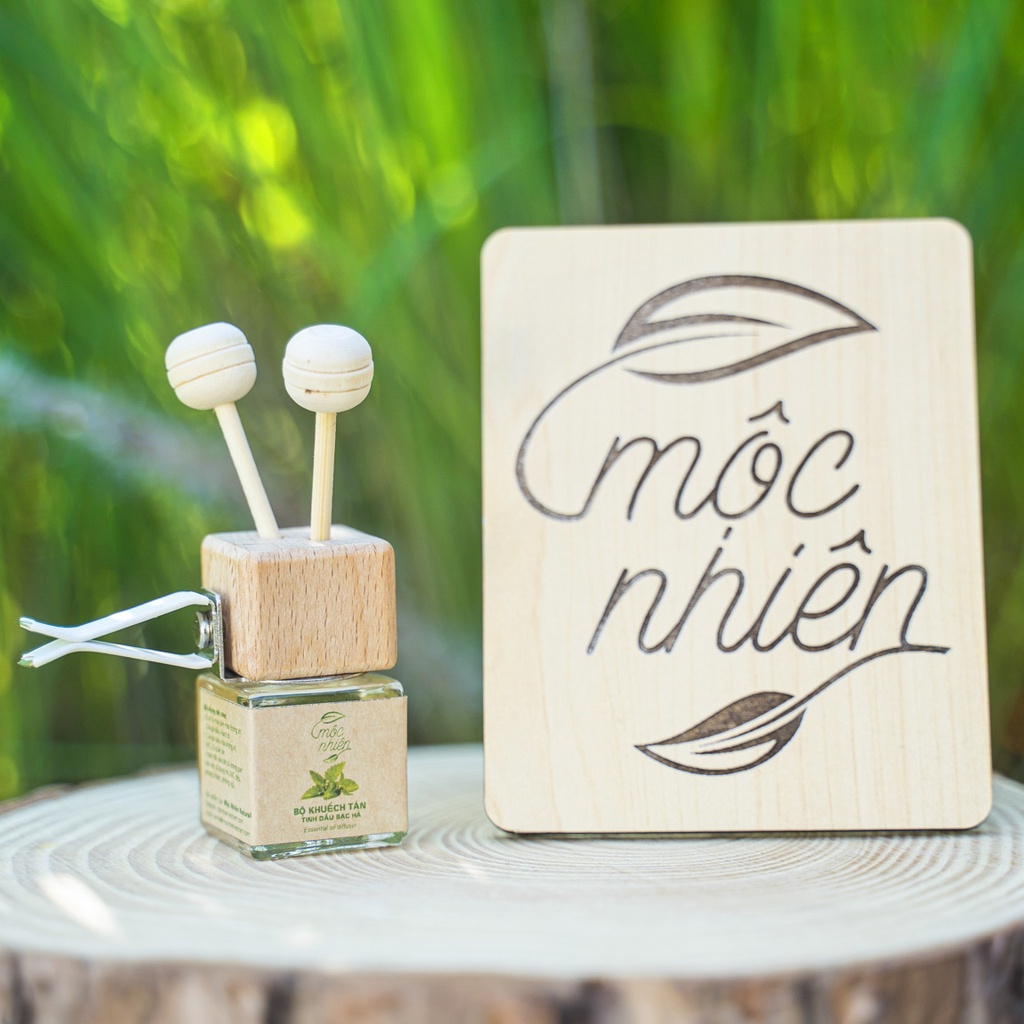 Tinh dầu thơm kẹp cửa gió điều hòa ô tô, quạt, điều hòa không khí Mộc Nhiên
