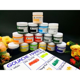 [Lộc'art Store]Màu Gouache/ bột Marie's hủ lẻ