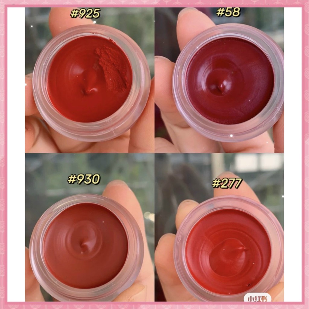 [Tặng Cọ Môi Cao Cấp Khi Mua 3 Hũ] Son kem velvet Mud Lip NoVo nội địa trung