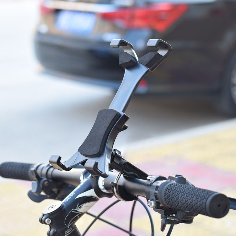 Kẹp Gắn Tay Lái Xe Đạp Có Thể Xoay 360 Độ Cho Máy Tính Bảng 7-12&quot;