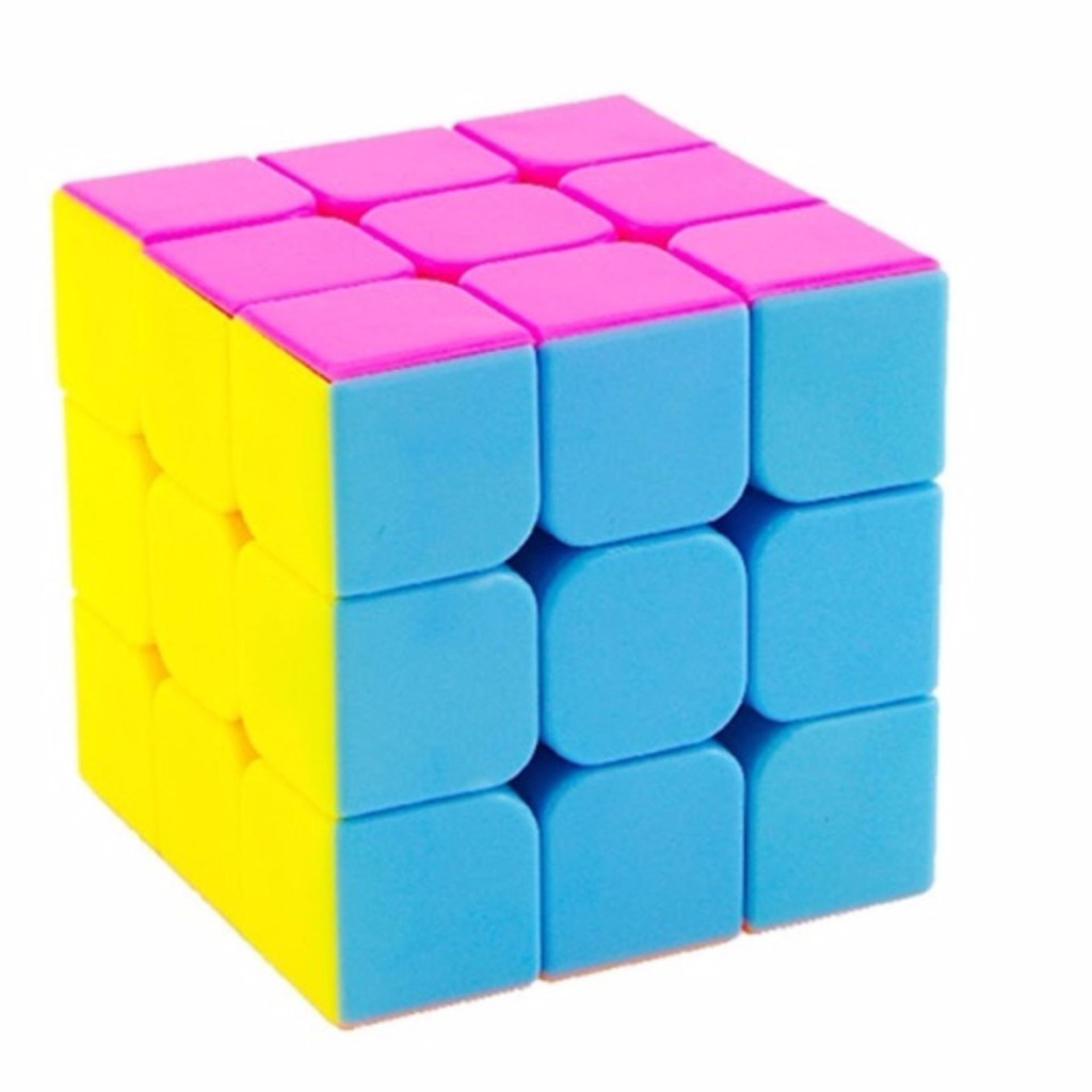 Rubik 3x3x3 Đẹp, Xoay Trơn, Không Rít, Độ Bền Cao