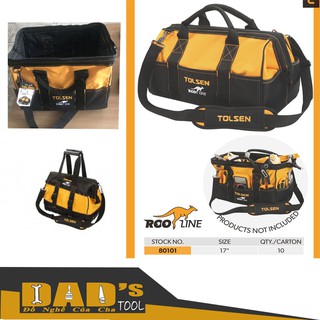 Túi đồ nghề vải 17 inch có dây đeo - tolsen 80101