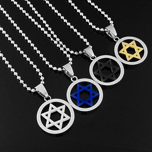 Vòng cổ mặt ngôi sao David thời trang cá tính