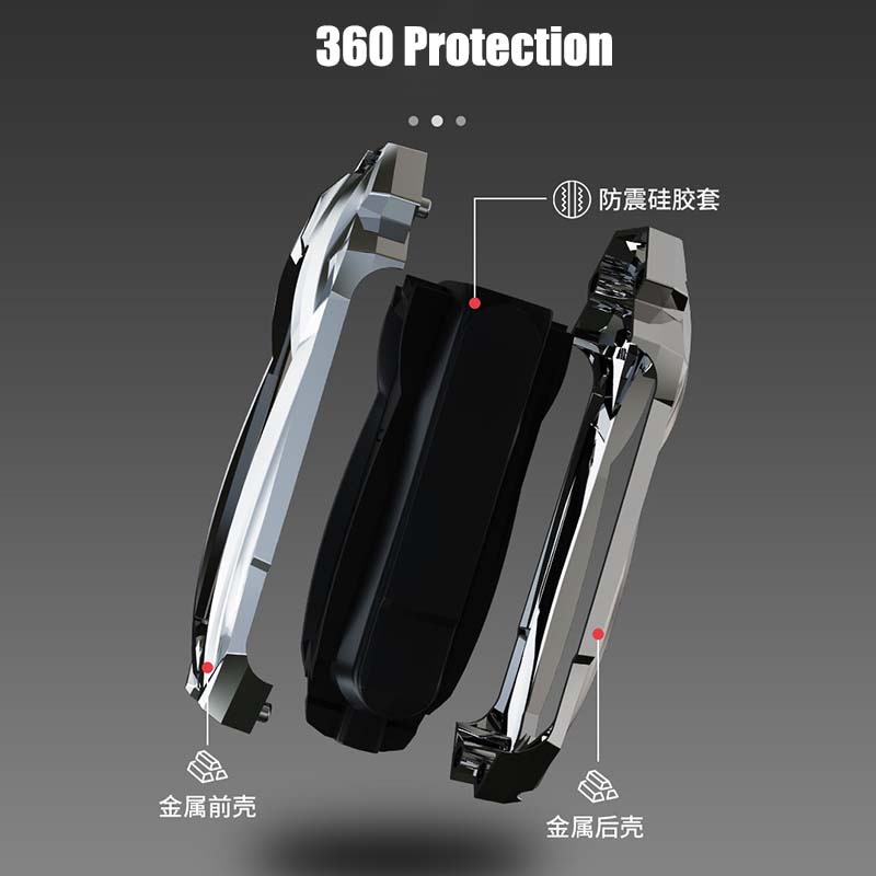 Vỏ bọc chìa khóa điều khiển từ xa bằng hợp kim kẽm cho xe hơi Mitsubishi Xpander Pajero Triton Outlander Pander Lancer