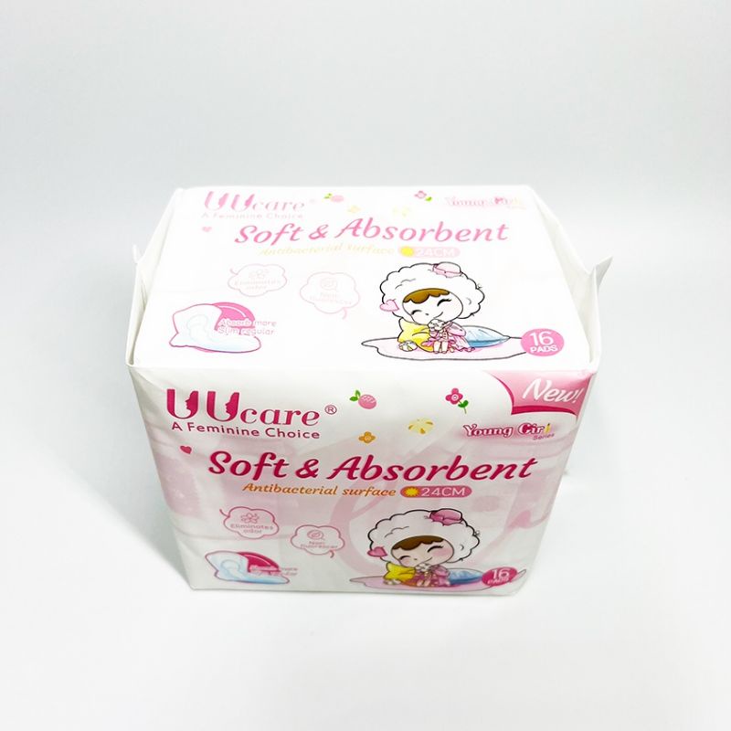 Combo 2 gói Băng vệ sinh UUcare Young Girl ban ngày 24cm