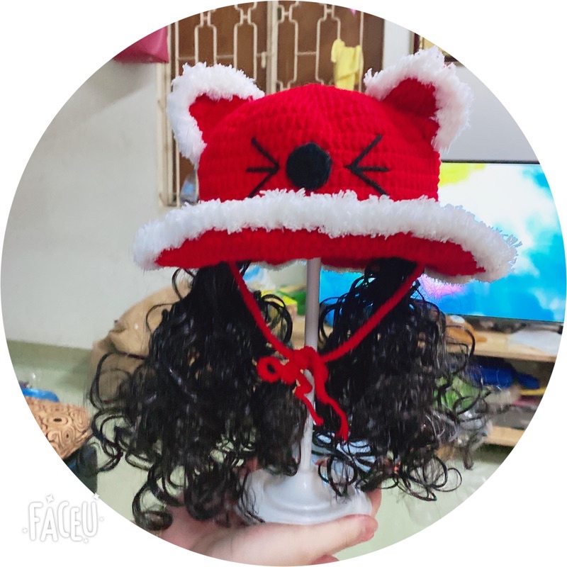 Mũ sợi len thú cho bé yêu(nhận gắn tên bé)