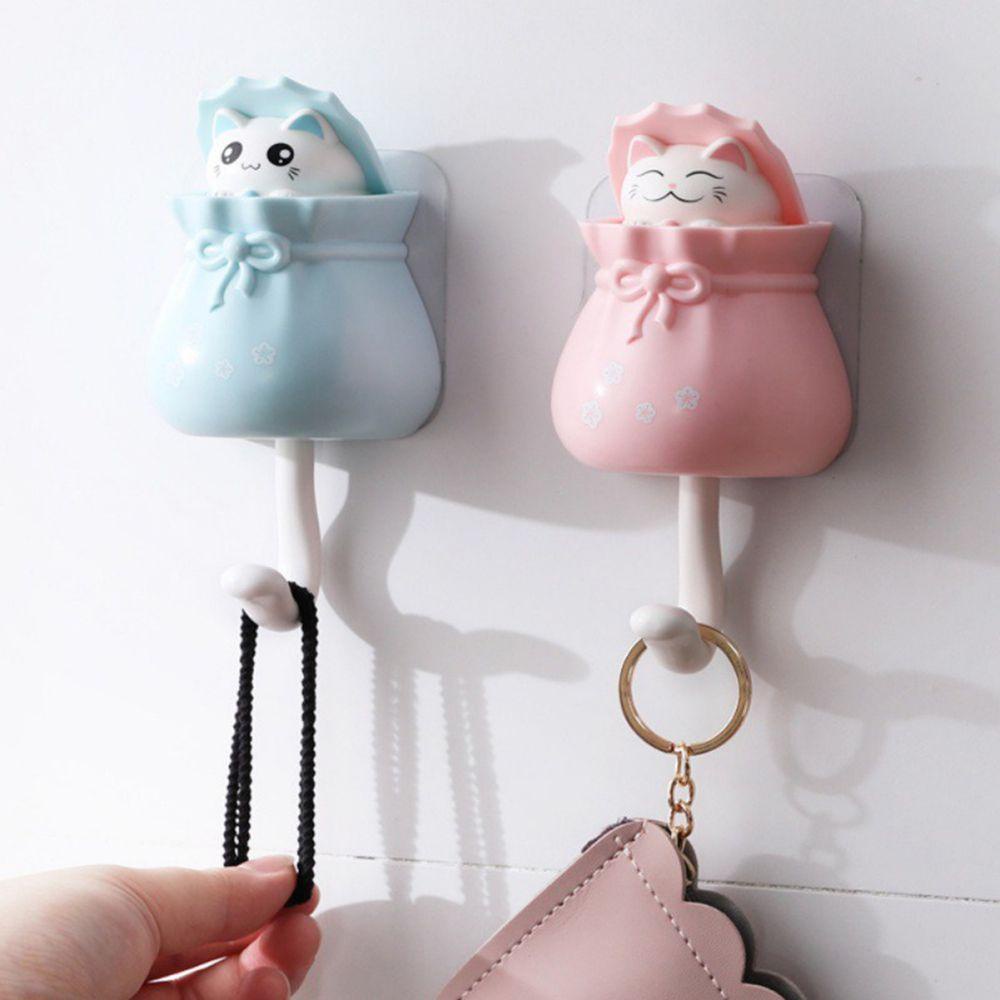 YANN1 Wall Hooks Household Strong Sticky Decorative Coat Hanger