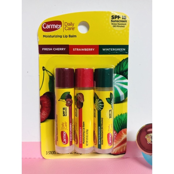 Son dưỡng môi chống nắng Carmex lip balm bán chạy số 1 tại Mỹ