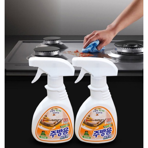 Xịt tẩy vệ sinh nhà bếp, nhà tắm, toilet, đa năng Sandokkaebi 300ml