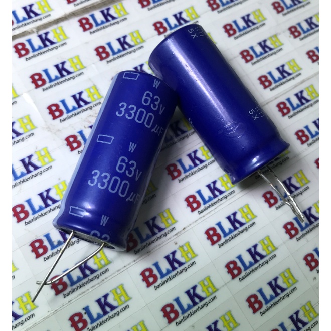 Tụ hóa Nhật Bản 63V 3300uF 18x40 chính hãng