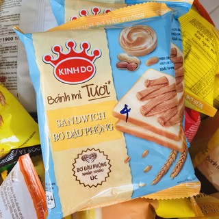 Bánh mì tươi KINH ĐÔ sandwich bơ đậu phộng 40 gram