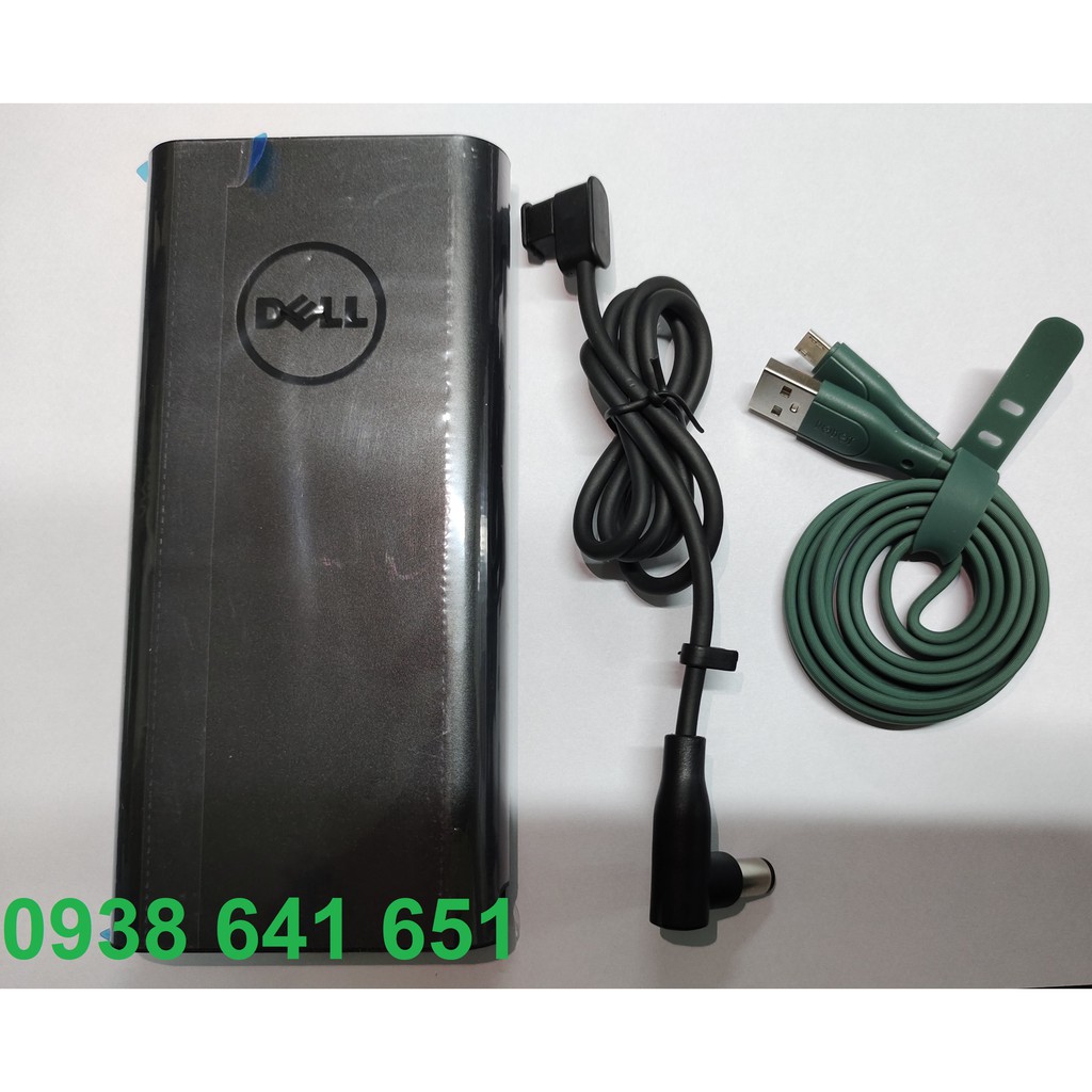 Sạc dự phòng Dell cho Laptop, điện thoại  chính hãng
