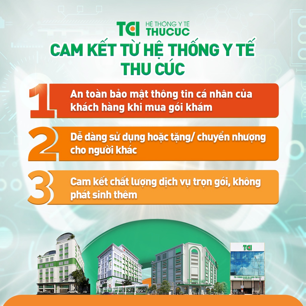 Hà Nội [E-voucher] Gói khám thường cho trẻ em từ 0 đến 6 tuổi tại Hệ thống Y Tế Thu Cúc - Bênh viện Thu Cúc