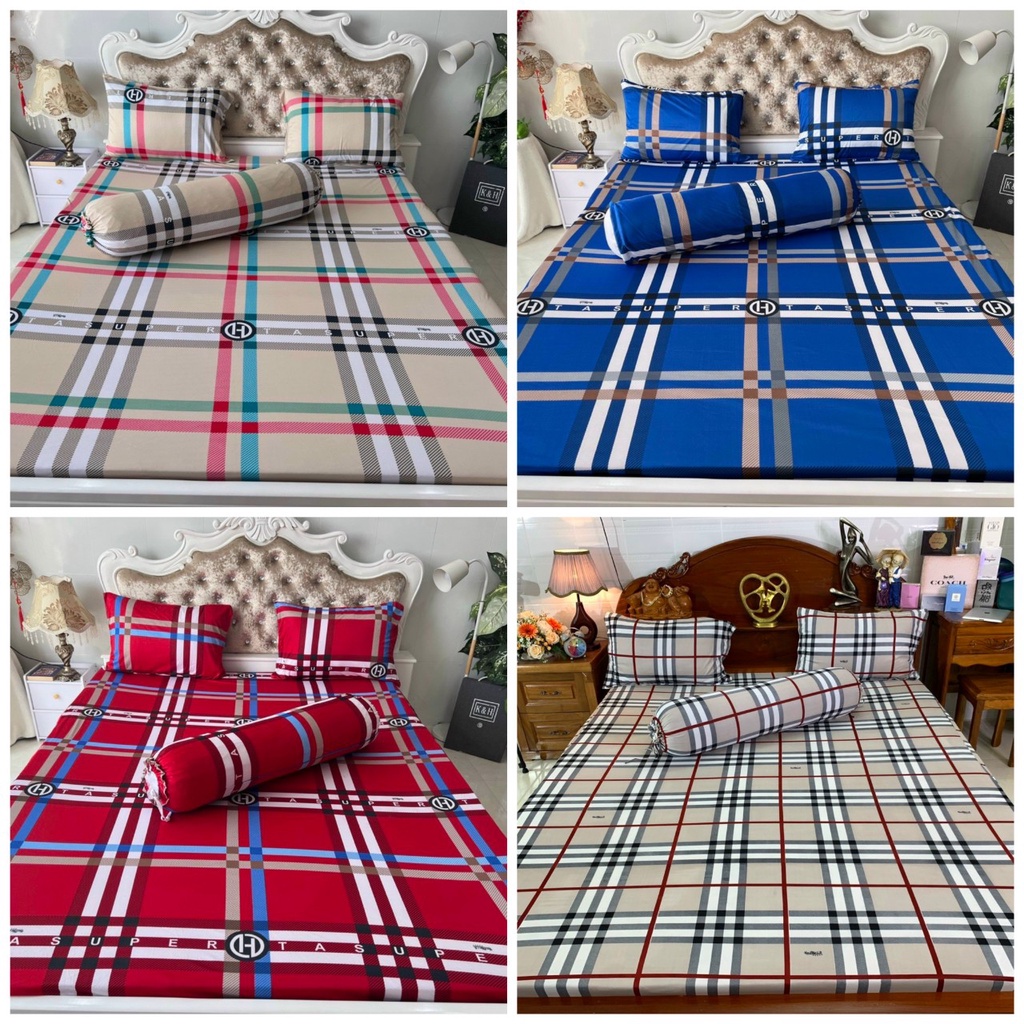 XẢ RẺ drap thun 1m6*2m, ga thun Hàn Quốc 4 món bao đẹp, còn ít bán siêu rẻ