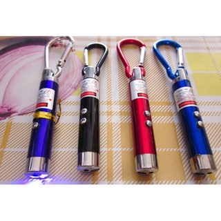 móc khóa đèn pin 3in1 (tia lasre+đèn pin+đèn soi tiền giả)