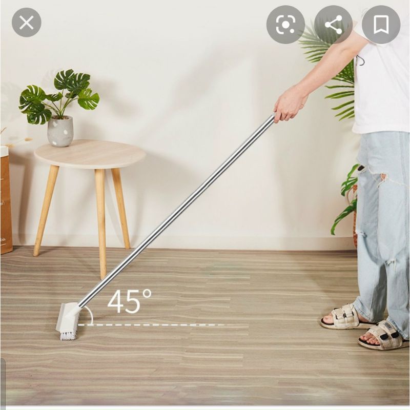 Cây Chà Sàn Nhà Tắm Đa Năng 2 Trong 1, Chổi Cọ Sàn Gạt Nước Nhà Tắm