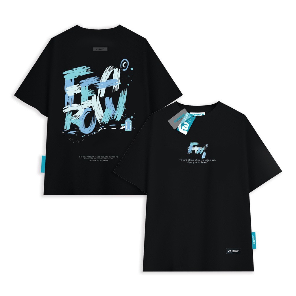 Áo thun Fearow Paint Brush Tee / Đen FW118