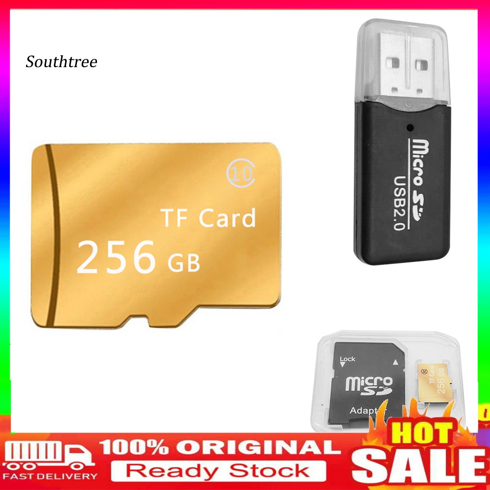 Thẻ Nhớ Micro Sd Tf Chống Nước 256gb