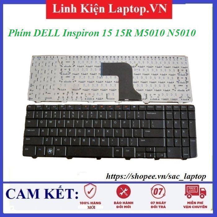 Bàn phím Laptop DELL Inspiron 15 15R M5010 N5010