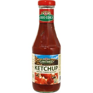 Sốt tương cà ketchup hữu cơ bio idea 480g