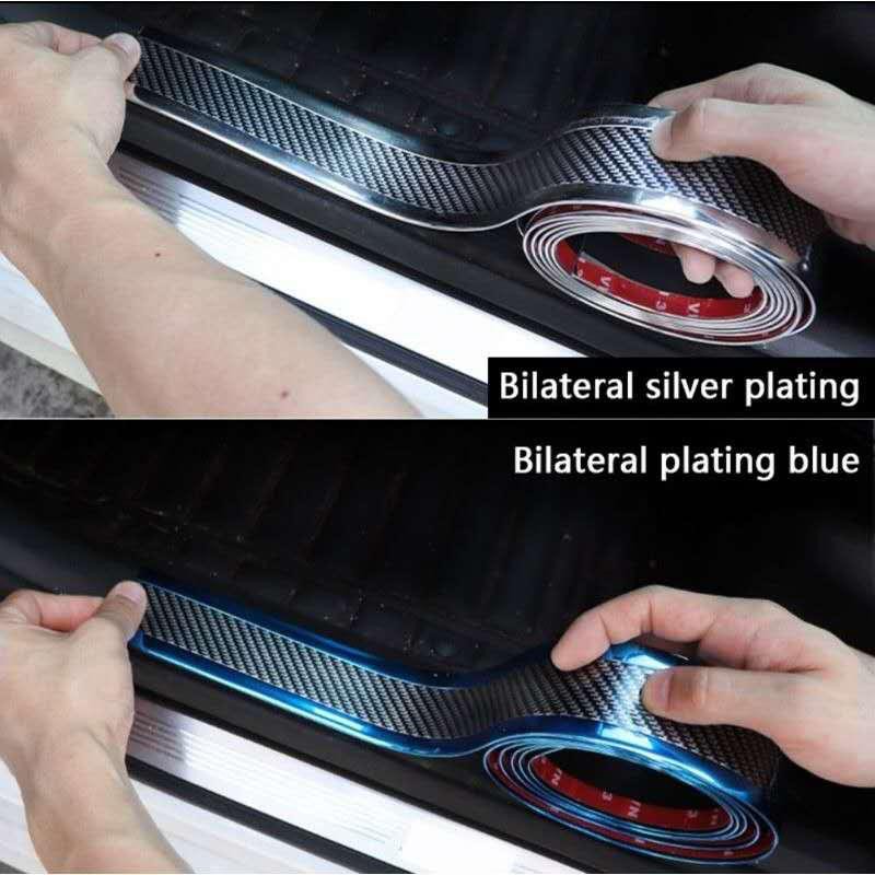 Miếng Dán 5CM 5D 6D Sợi Carbon Cho Xe Hơi