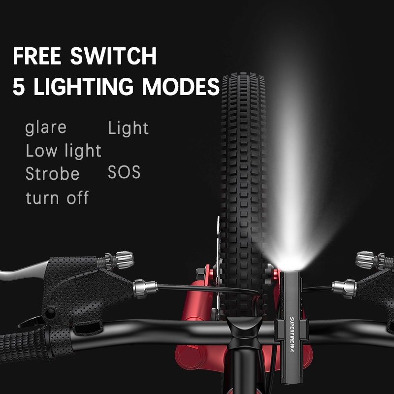 Đèn pin siêu sáng SUPERFIRE S32 chống thấm nước pin sạc