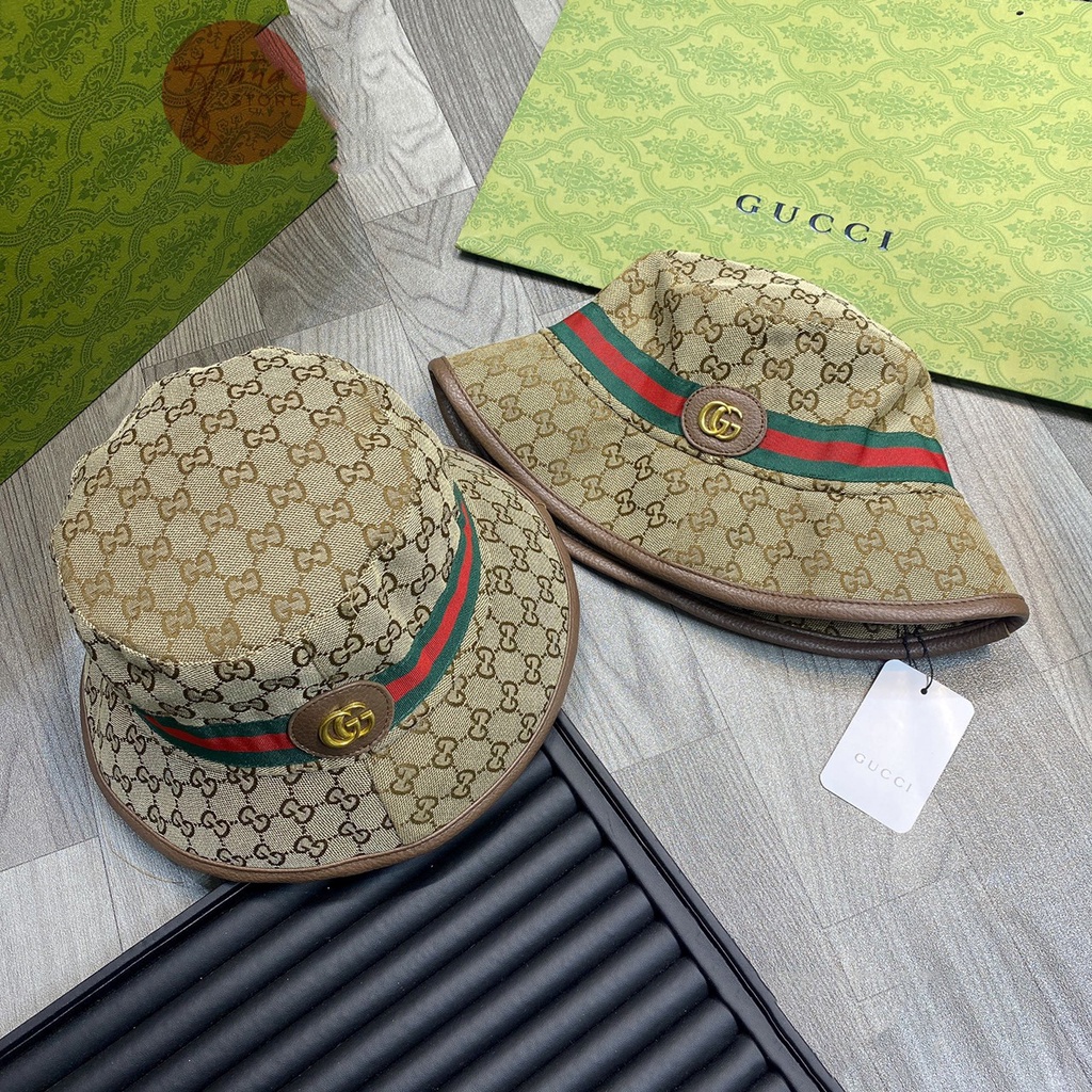 Mũ Bucket GUCCI Hot Hit, Thiết Kế Phong Cách Retro Cổ Điển, Thời Trang, Trẻ Trung, Mới Mẻ, Hàng Quảng Châu